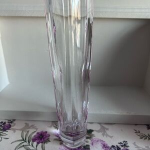 Lenox “Gift of knowledge vase” associated with breast cancer.